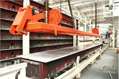 Piastra laterale per stampo a blocchi AAC